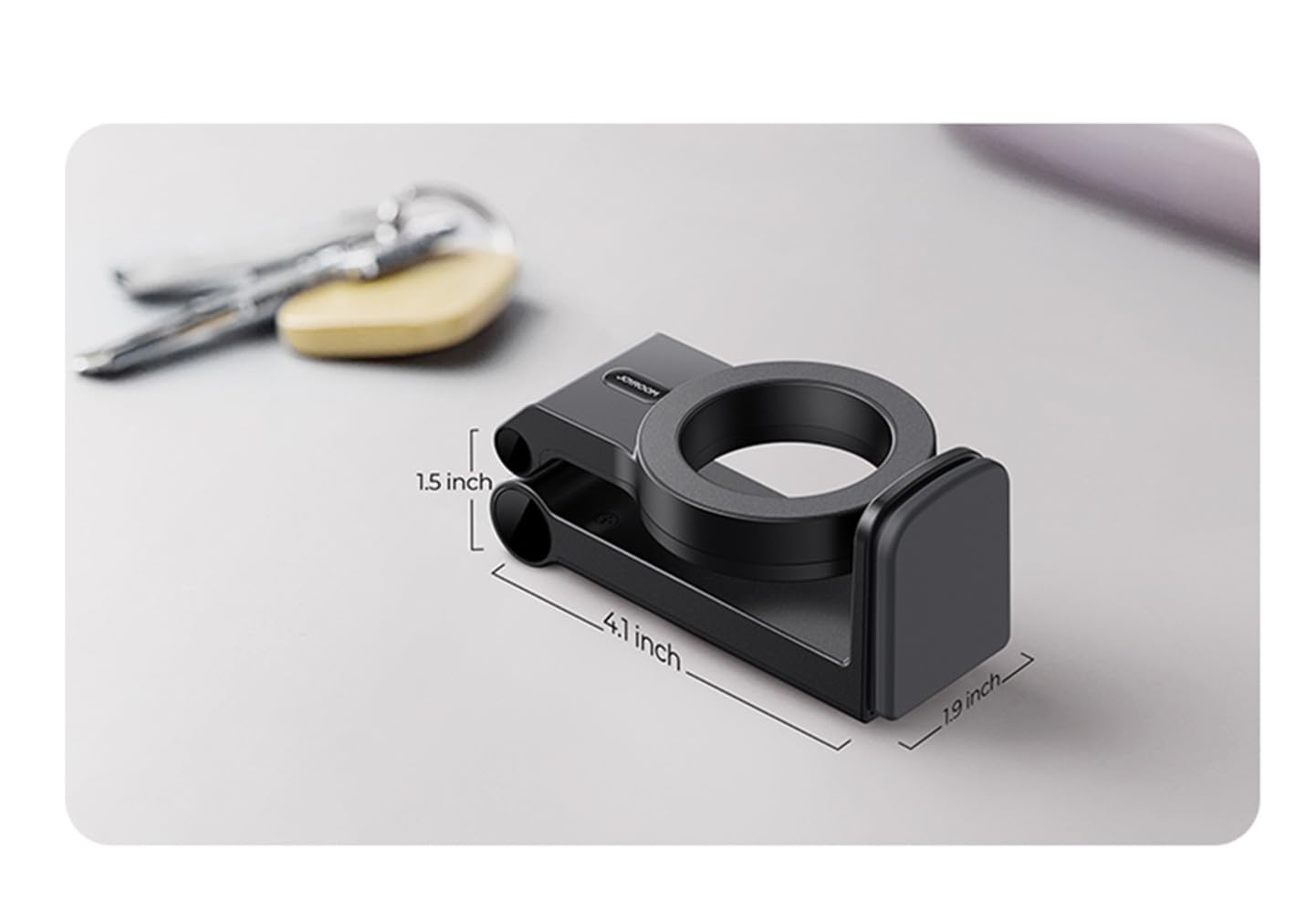 JOYROOM for Magsafe Airplane Phone Holder Travel Essentials,ใ๐๐๐น๐น ๐๐ป๐ด๐น๐ฒ ๐ฅ๐ผ๐๐ฎ๐๐ถ๐ผ๐ปใ Hands-Free Plane Phone Holder, Airplane Travel Accessories for iPhone 15 Pro Max & Magsafe Case