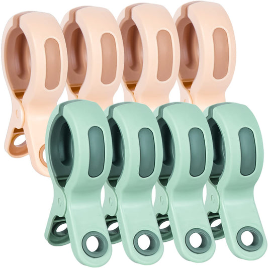 Beach Towel Clips for Beach Chair Towel Holder for Beach Chair Pool Chair on Cruise-Jumbo Size,Plastic Strong Beach Chair Clips to Keep Your Towel from Blowing Away,Heavy Duty and in Bright Colors