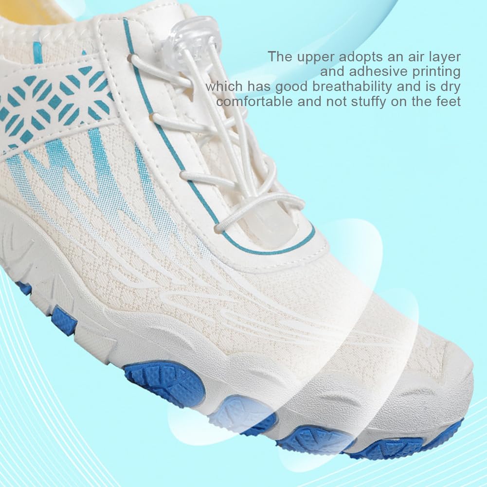 Hike Footwear Barefoot Water Shoes for Women Men, Barefoot Shoes Quick Dry Athletic Hiking Sports Travel Shoes Aqua Shoes, Breathable & Non-Slip Wide Toe Box Swim Shoes for Pool Beach Diving Surfing