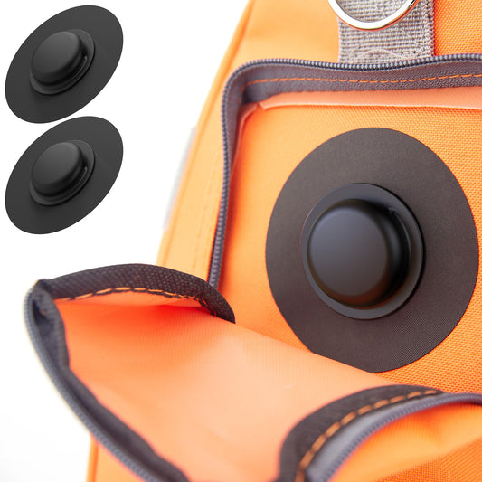 AirTag Fabric Holder(2 Pack) Air Tags Holder Case,AirTag Mount with 3M Adhesive Sticker Compatible with Apple AirTag | Secure & Discreet | for Luggage,Camera Bags, Bags,Backpacks, & Purses etc.