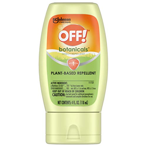 OFF! Botanicals Insect Repellent Lotion, Plant-Based Bug and Mosquito Repellent, 4 oz