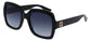 Gucci Grey Square Ladies Sunglasses GG0036SN 001 54