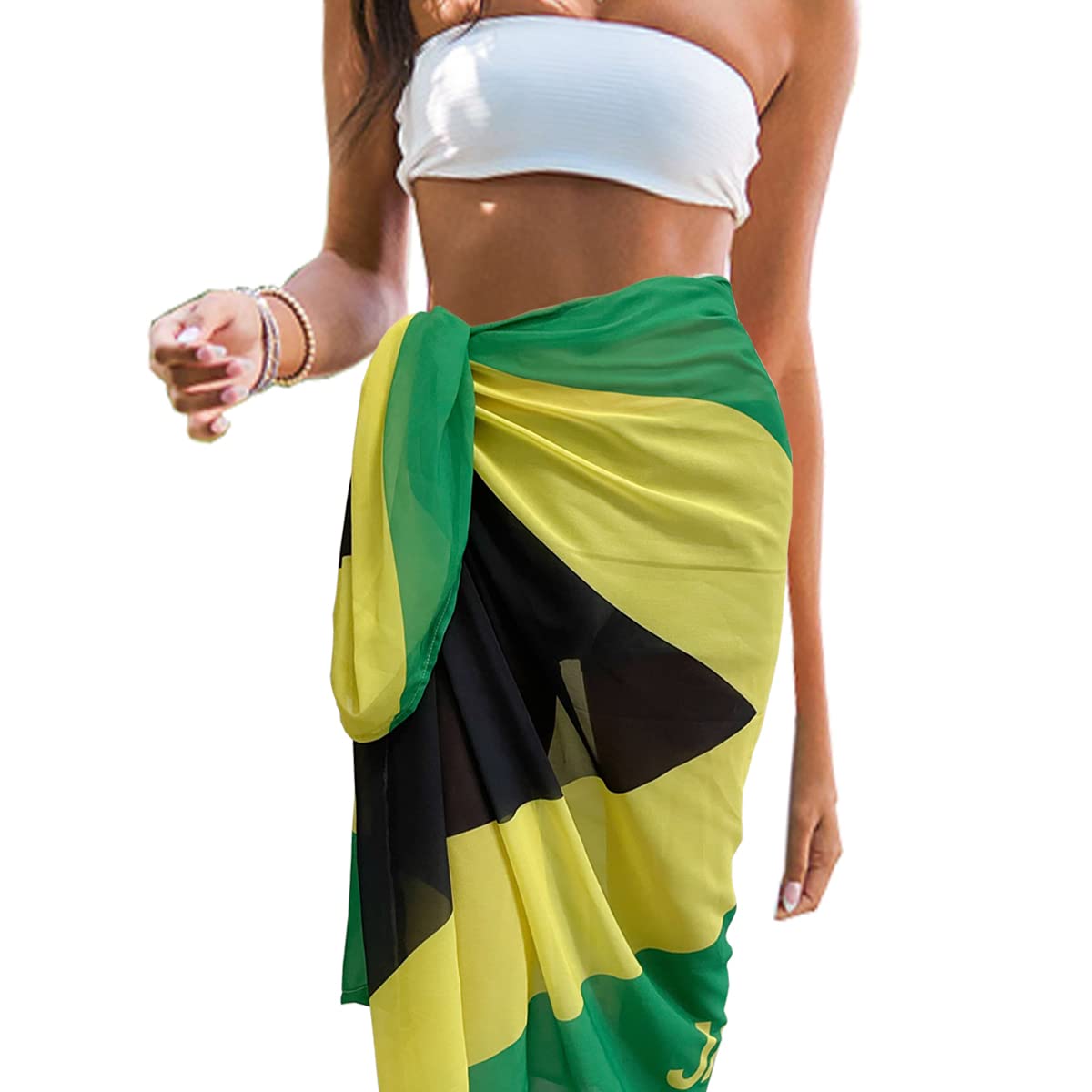 Hagogo Beach Sarong Womens Swimsuit Wrap Cover Up Long coverups for Women