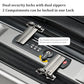 16 Inch Carry On Luggage with 2 Compartments for 14” & 15” Laptop, 16.14*8*17.12” Rolling Briefcase, Lightweight Hardshell ABS+PC Suitcase with Spinner Silent Wheels, for Business Trip, Dark Gray