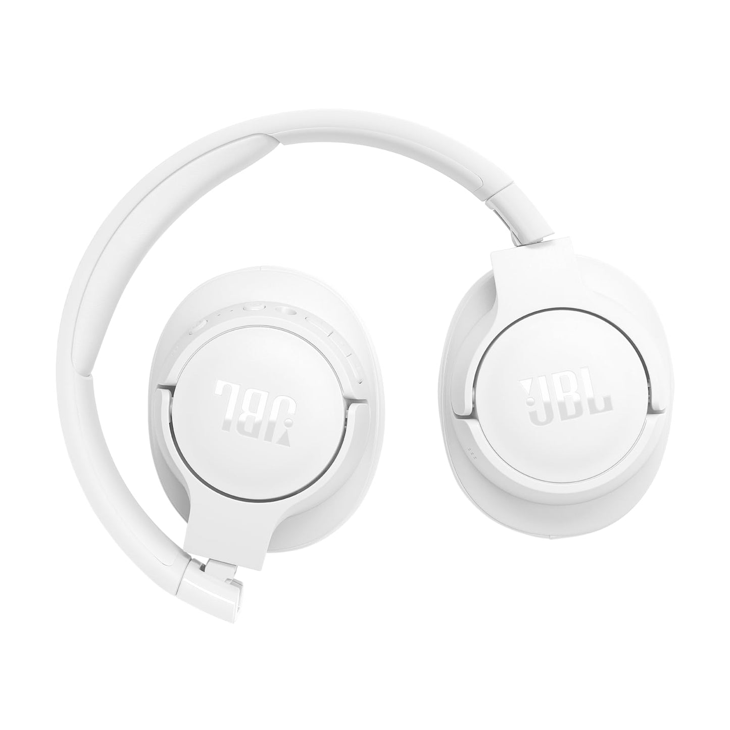 JBL Tune 770NC - Adaptive Noise Cancelling with Smart Ambient Wireless Over-Ear Headphones, Bluetooth 5.3, Up to 70H Battery Life with Speed Charge, Lightweight, Comfortable & Foldable Design (White)