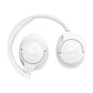 JBL Tune 770NC - Adaptive Noise Cancelling with Smart Ambient Wireless Over-Ear Headphones, Bluetooth 5.3, Up to 70H Battery Life with Speed Charge, Lightweight, Comfortable & Foldable Design (White)