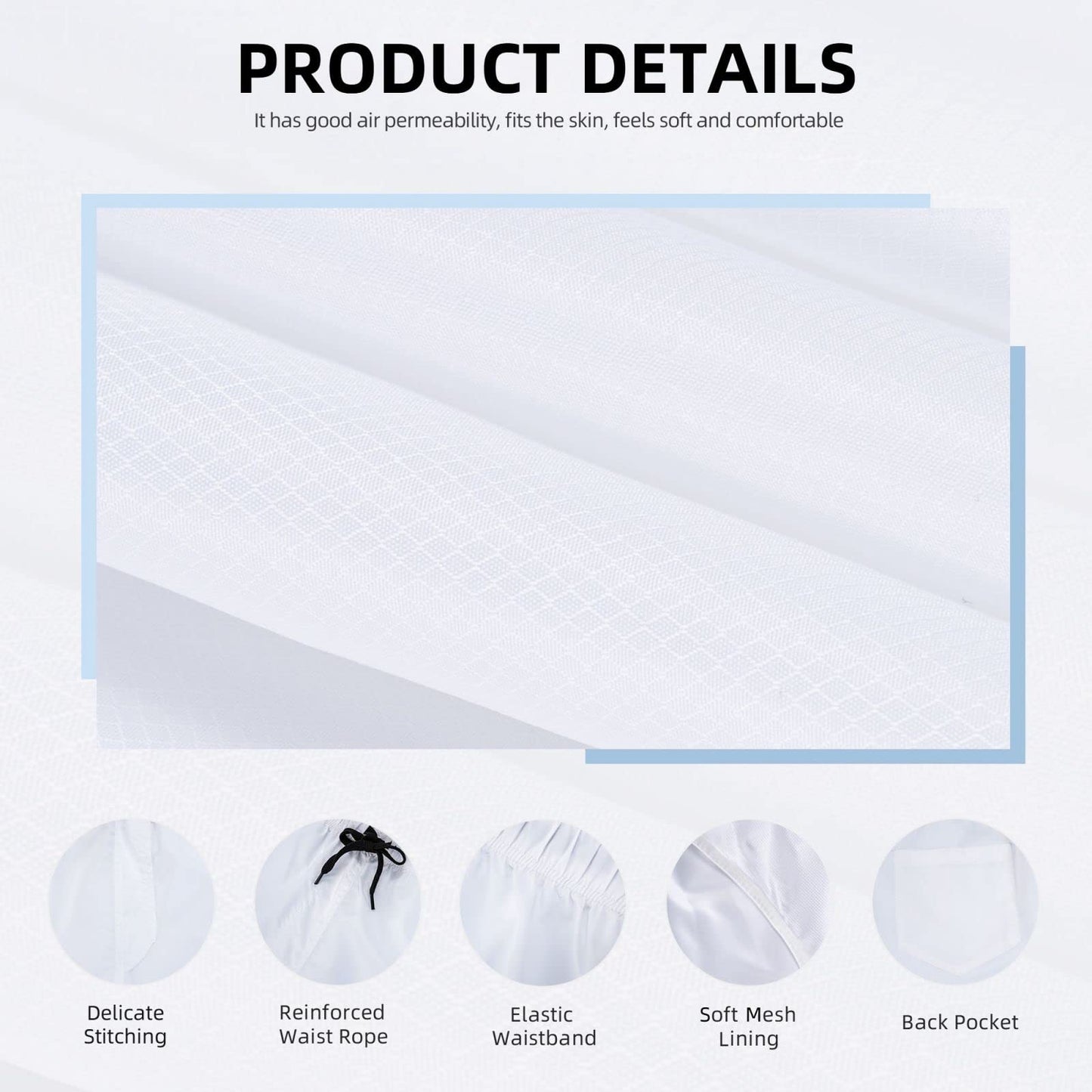 KAMQUERENCE Jamaica White Men's Swim Trunks Men's Swimsuit Quick Dry Board Shorts with Mesh Lining Beach Shorts Large