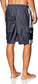 Kanu Surf mens Barracuda (Regular & Extended Sizes) Swim Trunks, Charcoal, Large US