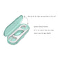 Setaria Viridis Flosser Dispenser Dental Floss Case Travel Floss Professional Toothpicks Sticks with Travel Case Superfine Floss Picks Dental Picks for Teeth Cleaning