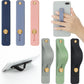 6 Pieces Telescopic Phone Grip Holder Stand With Finger Strap for Smartphones - Soft Colors