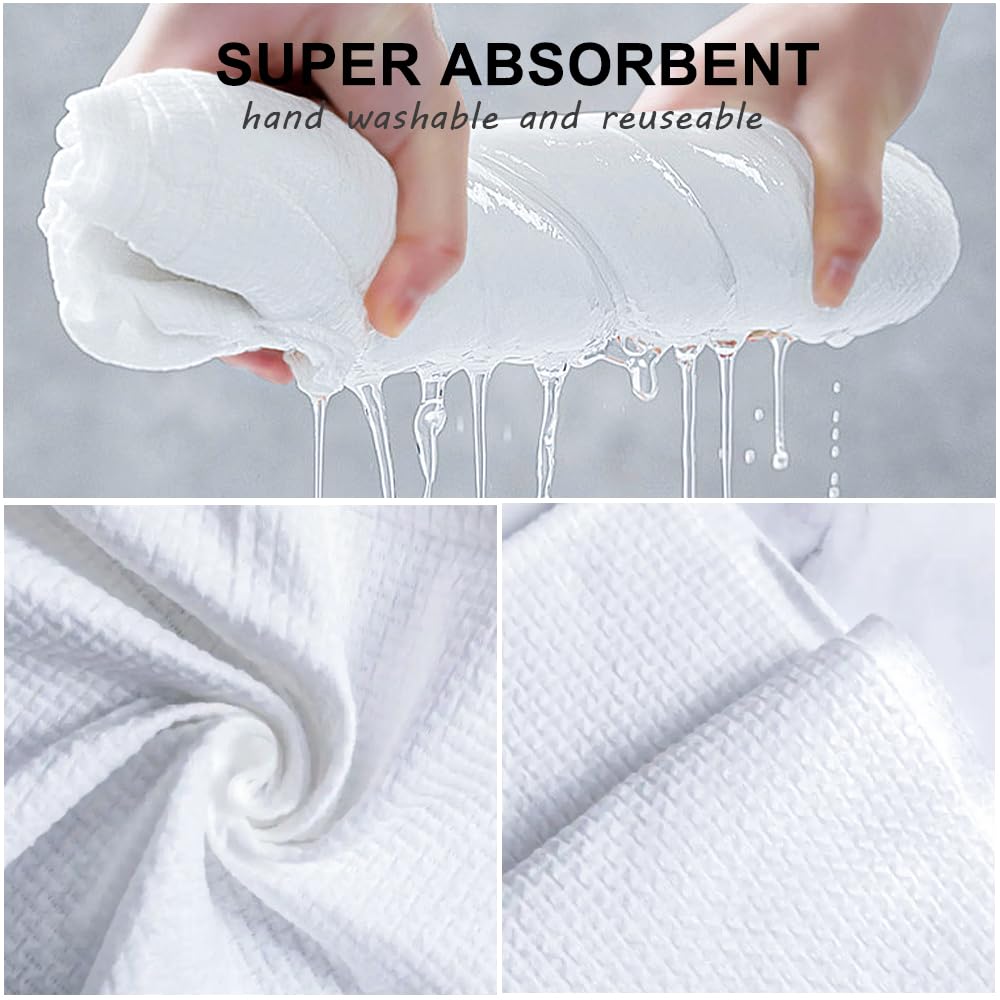 Disposable Bath Towels 5 PCS Large Portable Bath Towels for Travel,55 x 27.5 inch Soft Big Body Towel,Washcloth for Hiking Camping Hotel Bathroom, Individually Packed