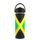 RGYLION 18oz Tumbler with Straw cap Stainless Steel Vacuum Insulated Double Wall Travel Tumbler Coffee Mug Jamaican Flag Reggae Rasta Caribbean(Jamaican02