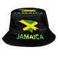 Jamaica Bucket Hat for Men Women, Unisex Jamaica Flag Hat Outdoor Beach Sun Hat Summer Fisherman Cap