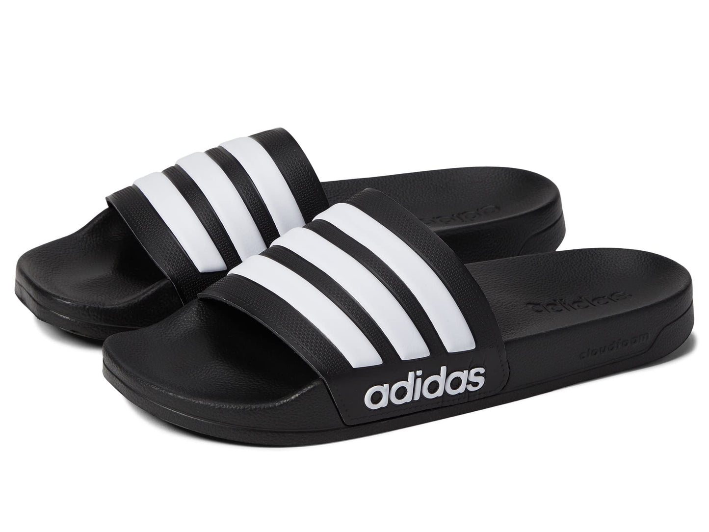 adidas Adult Adilette Shower Core Black/White/Core Black 7