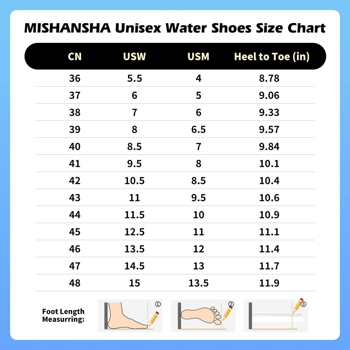 Mishansha Water Shoes for Men Beach Shoes Barfoort Aqua Swim Shoes for Women Swimming Quick Dry Slip-On Water Sport Sneakers Kayaking Fishing Diving Surfing Fern Green 8 Women/6.5 Men