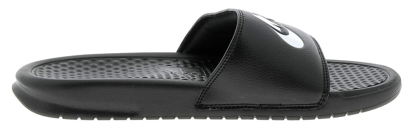 Nike Men's Benassi JDI Slide Sandals Black Size 11 D (US)