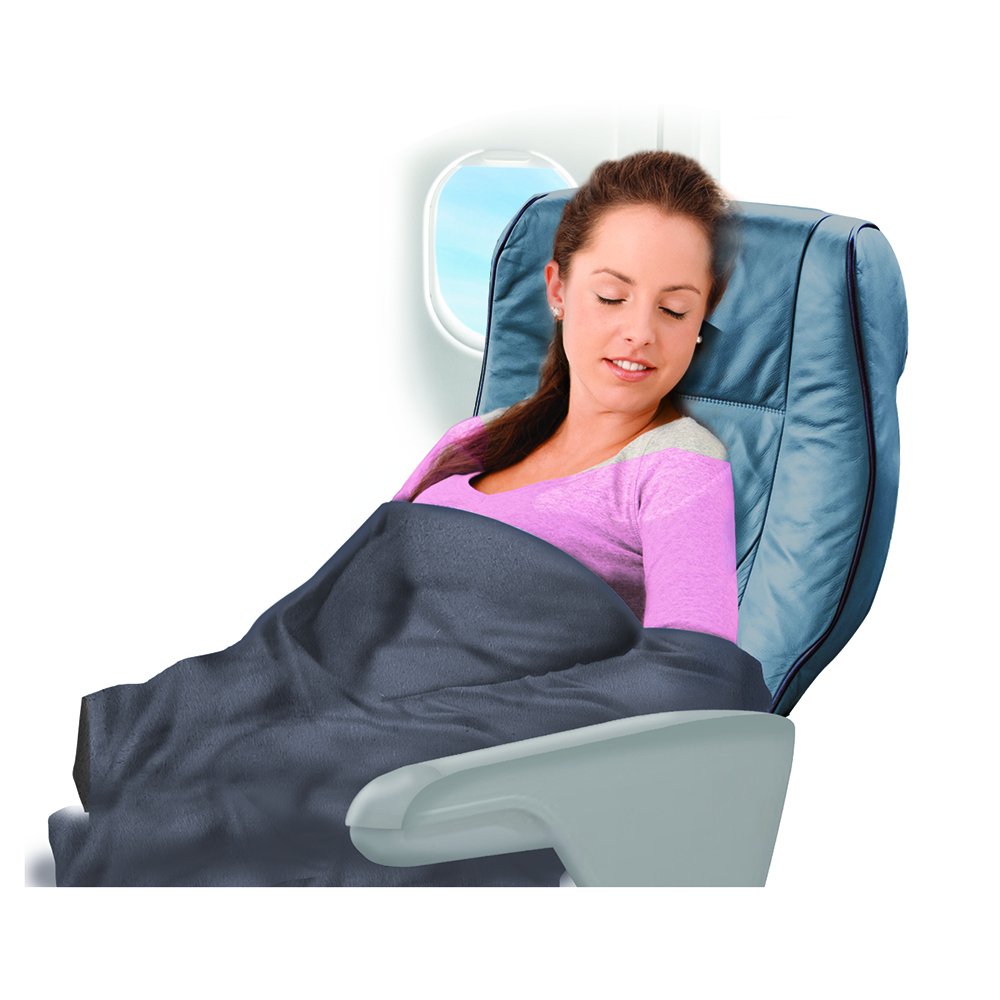 Cloudz Compact Travel Blanket - Light Pink