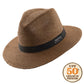 Panama Jack Matte Toyo Ribbon Safari Sun Hat (Brown, Large)