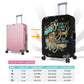 Hepmant Travel Suitcase Protector African American Woman Elastic Protective Washable Luggage Cover With Concealed Zipper Suitable 【S (for 18-21 inch luggage)】