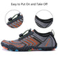 MAYZERO Water Shoes Men Women Swim Surf Shoes Beach Pool Shoes Wide Toe Hiking Aqua Shoes Winter House Slippers