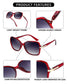 FEISEDY Vintage Square Polarized Sunglasses Trendy Cateye Ladies Oval Elegant Sun Glasses for Women Men B2760