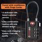 TSA Approved Cable Luggage Locks, Re-settable Combination with Alloy Body