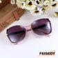 FEISEDY Womens Polarized Sunglasses, Trendy Elegant Colored Frame for Ladies, UV400 Protection B2760