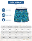 Idgreatim Mens Swim Trunks with Inner Compression Liner 7" Inseam Hawaii Tropical Swimming Shorts Quick Dry Bathing Suit Swimwear Men with Drawstring XL Palm