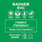 Badger - Anti-Bug Shake & Spray, DEET-Free Natural Bug Spray, Eco-Friendly, Certified Organic Mosquito Spray, Great for Kids, Insect Repellent, 2.7 Fl Oz