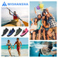 Mishansha Water Shoes for Men Beach Shoes Barfoort Aqua Swim Shoes for Women Swimming Quick Dry Slip-On Water Sport Sneakers Kayaking Fishing Diving Surfing Fern Green 8 Women/6.5 Men