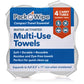 Pack-n-Wipe Compressed Disposable Towels - Soft, Durable, Reusable - Travel, Home, Outdoor Hand Towels - 8.5” x 11” - 25 Count (PNW-4)